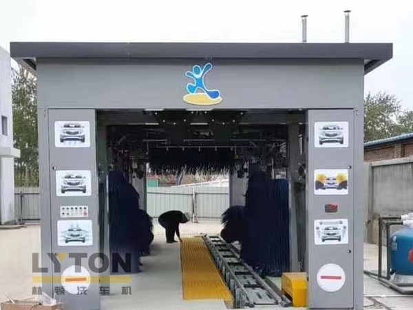 洗車設(shè)備認(rèn)準(zhǔn)林頓自動(dòng)化！全自動(dòng)洗車機(jī)洗車流程！
